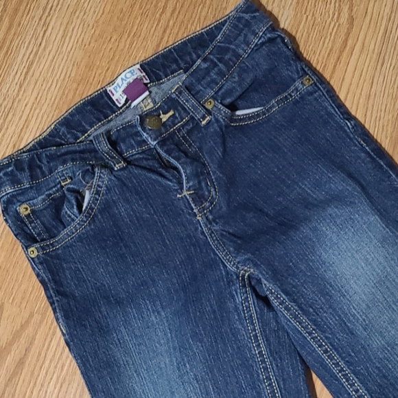 Children's Place Straigh Stretch Jeans Girls Sz 10 - Picture 2 of 4